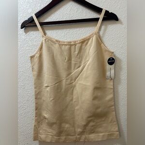 Comfort Stretch Cream Cami with Adjustable Straps